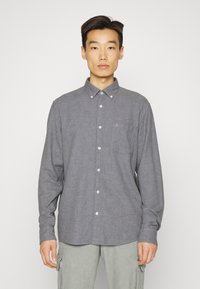 Marc O'Polo BUTTON DOWN LONG SLEEVE ONE POCKET - Camisa - nordic grey melange