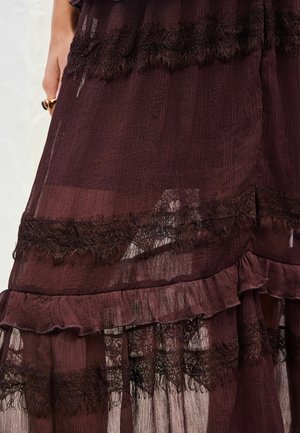 Next, Maxi šaty - chocolate brown