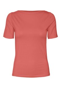 Unselected, coral pink