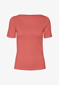 Unselected, coral pink