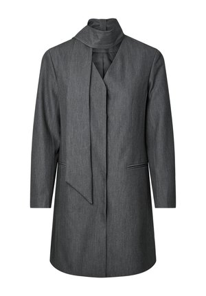 YAS, YASINVA LS SHORT SCARF DRESS - Robe de jour - medium grey melange