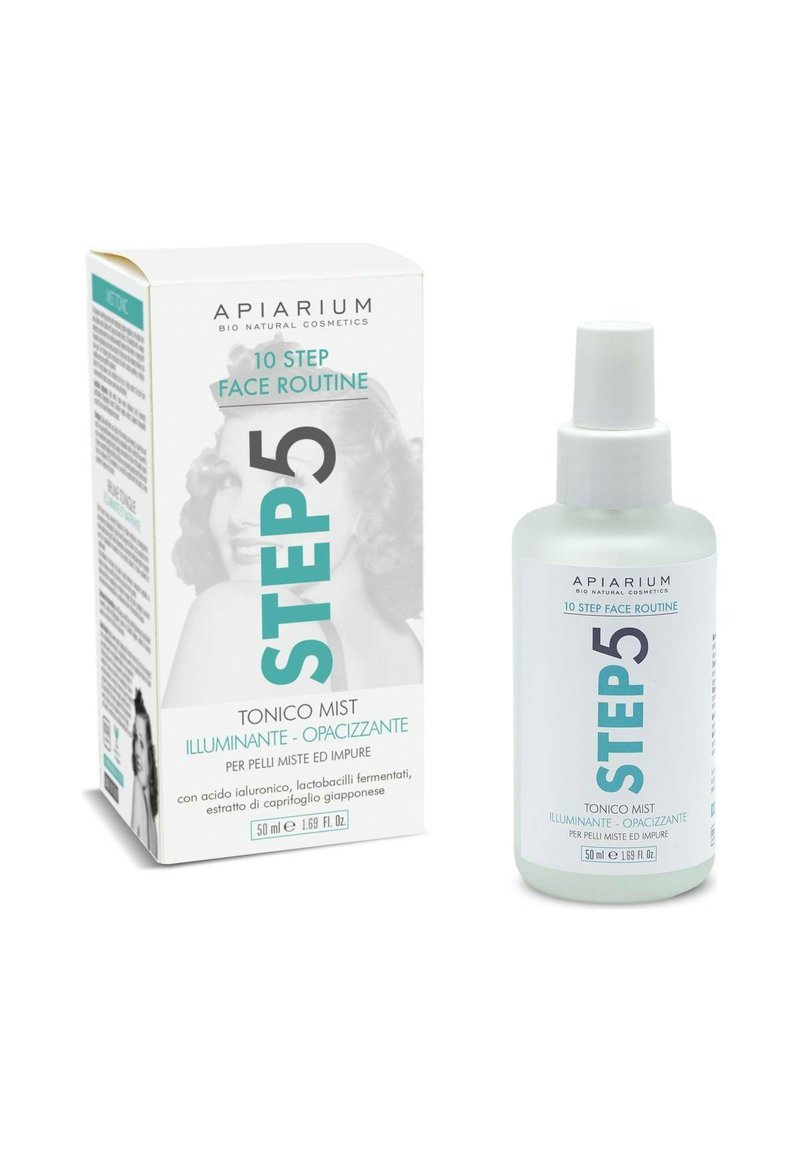 APIARIUM BIO NATURAL COSMETICS - TONIC MIST RADIANT - MATTIFY - 50ML - Spray per il viso - n a, Ingrandire