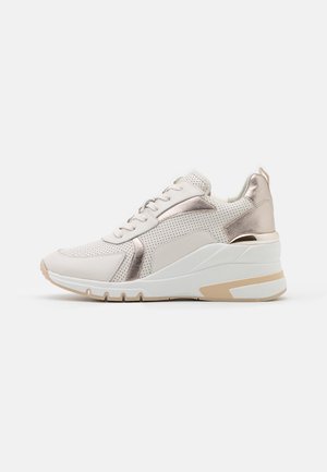 LACE UP - Trainers - creme/platin