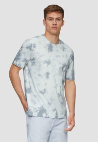QS T-Shirt print - weiß
