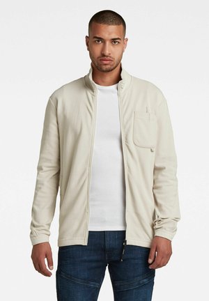 ZIP THROUGH TWEETER POCKET TAPE - Cardigan - whitebait