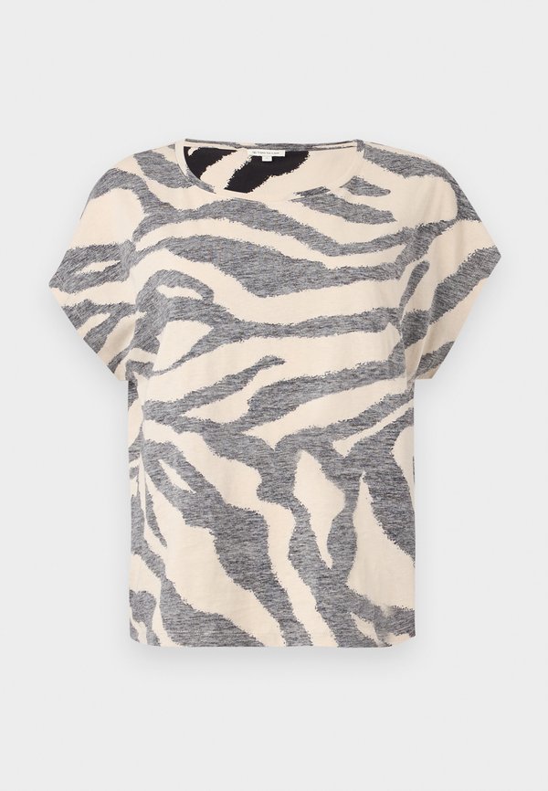 INSIDE PRINTED - Print T-shirt - beige2