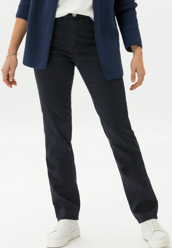 Brax Regular fit stoffen broek in 5-pocketmodel, model 'STYLE.MARY' in lichtgrijs online kopen | P&C