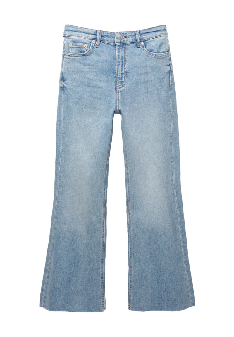 PULL&BEAR Flared Jeans lichtblauw denim