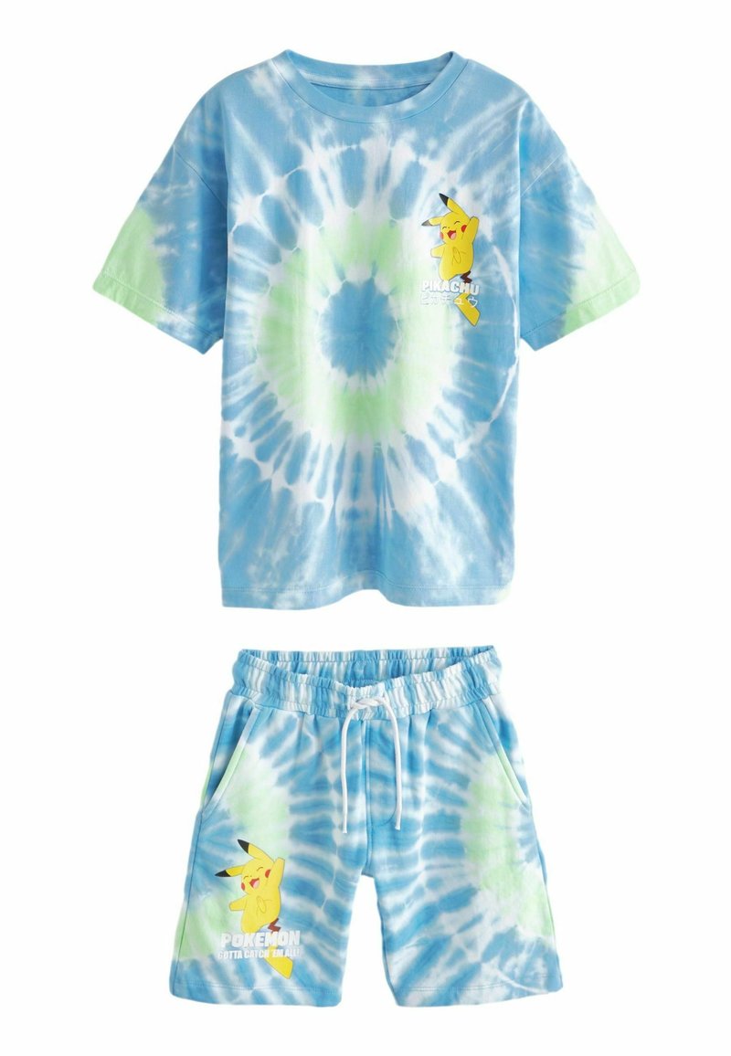Next SHORT SLEEVE LICENSE AND SET - Verryttelyhousut - blue green