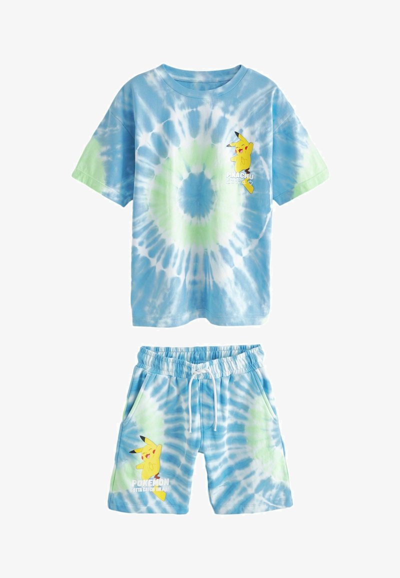Next SHORT SLEEVE LICENSE AND SET - Träningsbyxor - blue green