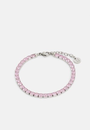 LIU JO TENNIS BRACELET ESSENTIAL - Armband - silver-coloured/pink