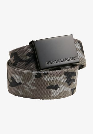 Urban Classics SINGLE - Ceinture - grey camo/black