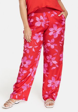 Stoffhose - red