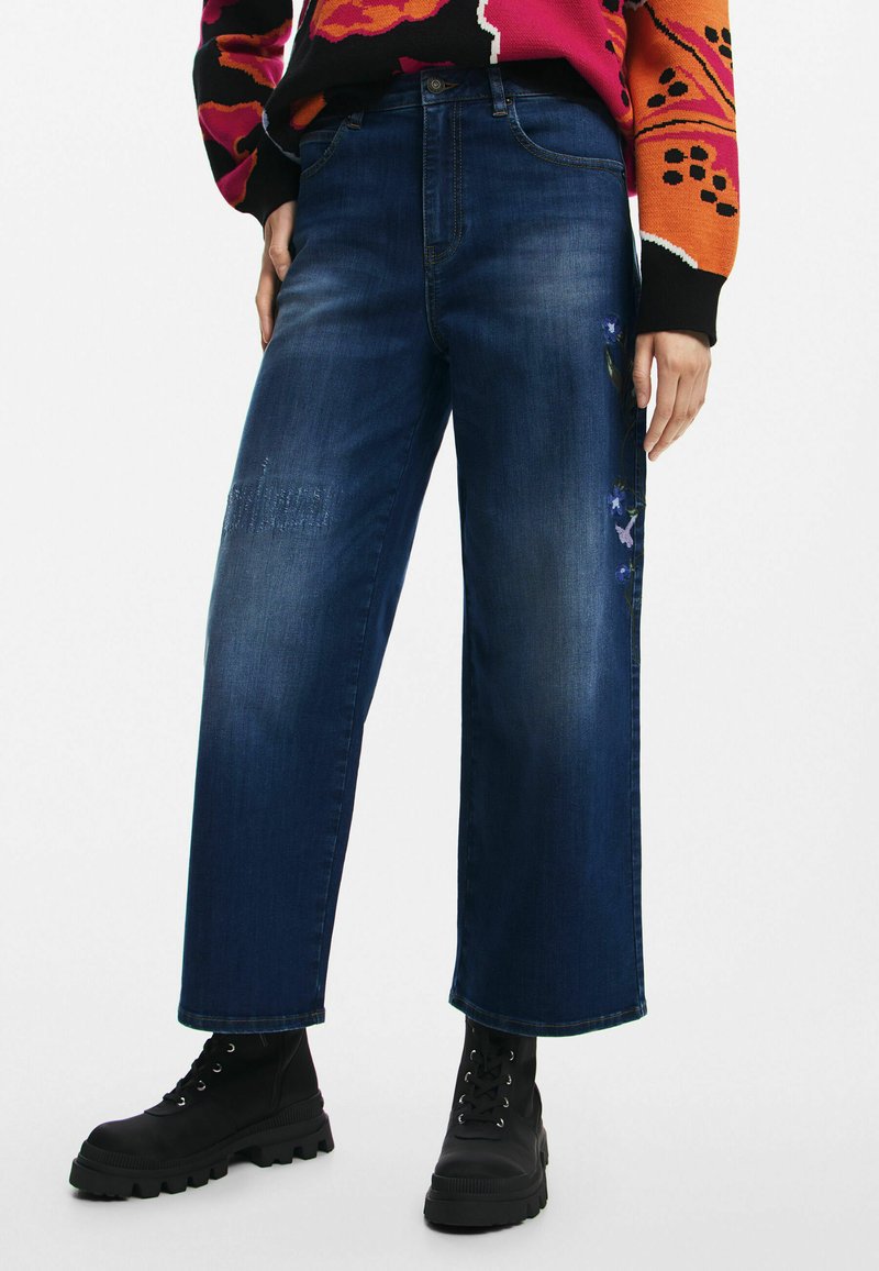 Desigual Women Denim Blue Jeans