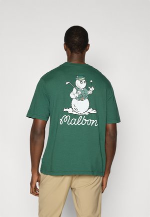 BERMUDA BRUMAL BUCKETS TEE - Potiskana majica - hunter green