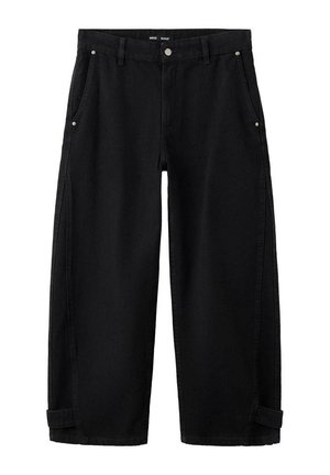 Mango, ADULT - Jean droit - black denim