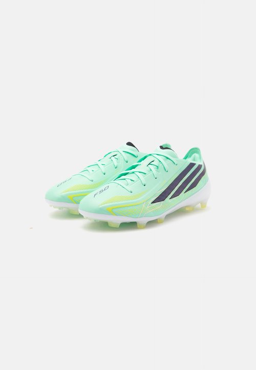 adidas F50 HYPERFAST ELITE FIRM GROUND KIDS UNISEX - Botines de fútbol para terreno firme - pulse mint/core black/solar lemon — photo 2