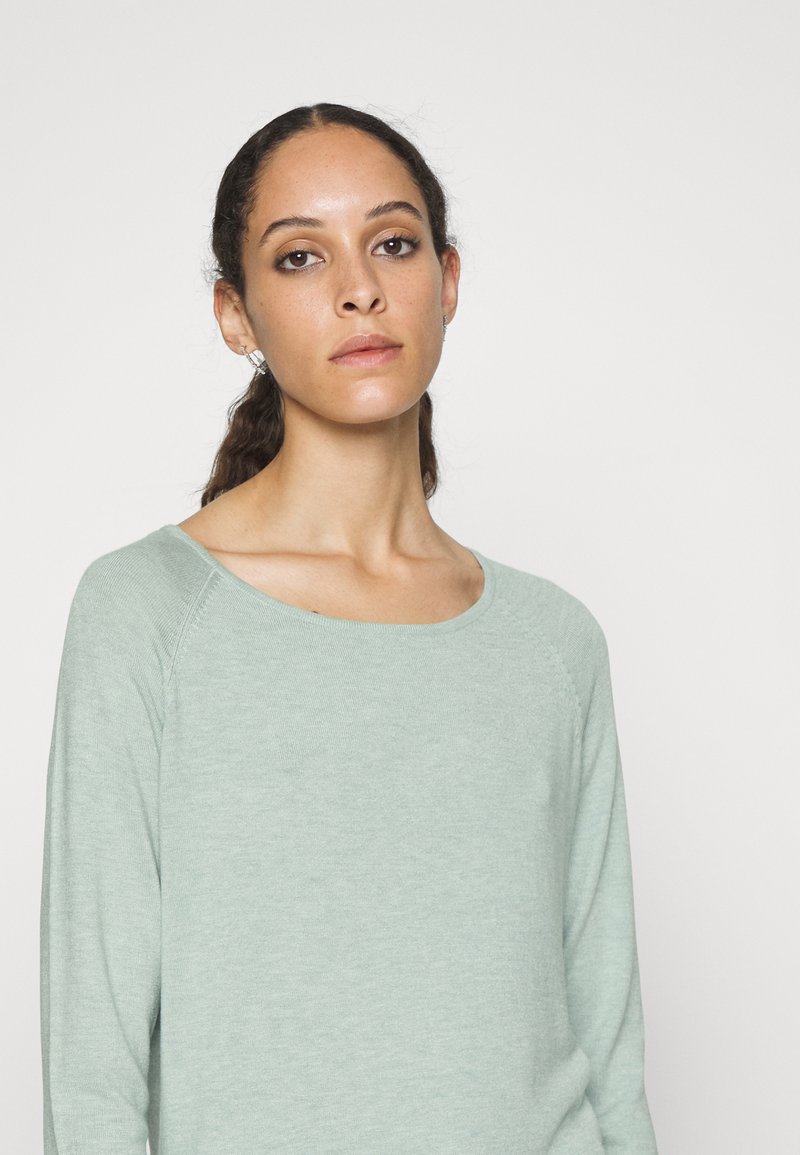 Damen Strickjacken | ONLY Tall ONLMILA LONG Strickpullover ether/dunkelblau - ZC72674 Damen Strickjacken | ONLY Tall ONLMILA LONG Strickpullover ether/dunkelblau - ZC72674