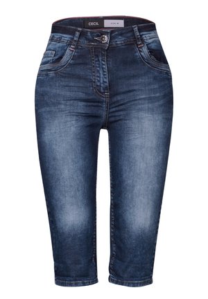 Cecil Shorts di jeans - blau
