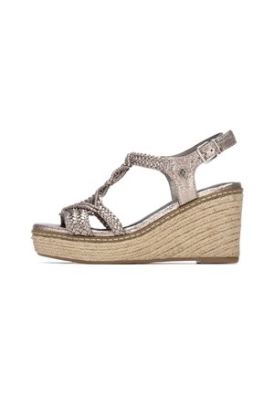 Sandalen met sleehak - plumb