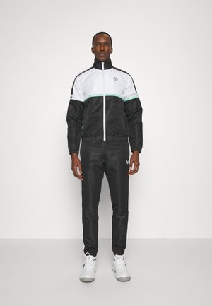 JURA TRACKSUIT - Tracksuit - black/white/ocean wave