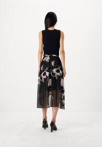 DKNY A LINE - Robe de soirée - black/print/ black multi