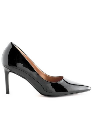 WIDE FIT FOREVER COMFORT POINT TOE MID COURT - Klasszikus sarkú cipők - black