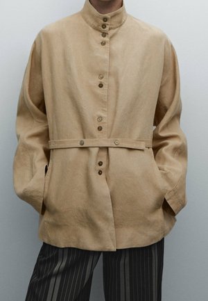 Spijkerjas - beige