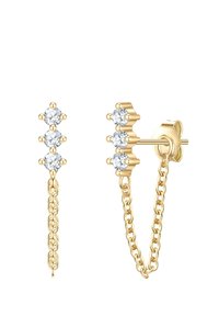 Auskarai - gold-coloured