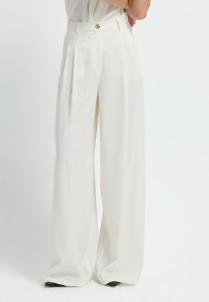 Pantalon classique - ecru