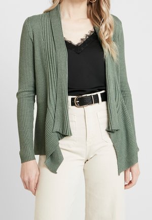 Strickjacke - khaki