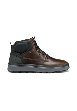 Botines con cordones - dark brown black