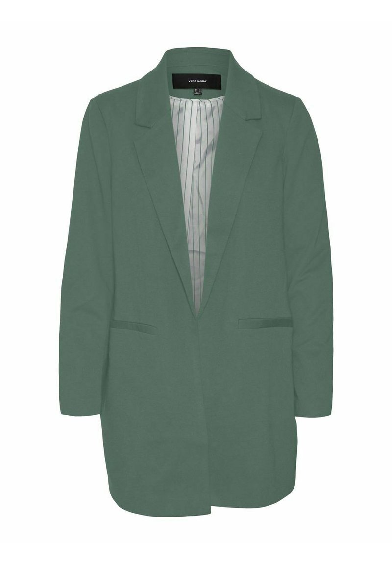 Vero Moda Blazer groen gemêleerd Vero Moda Blazer groen gemêleerd