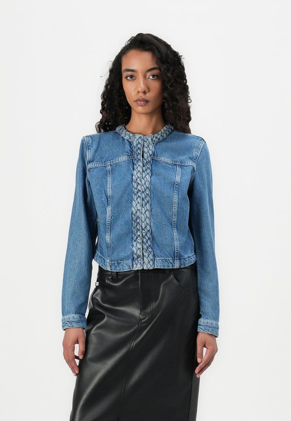 JULIANA JACKET BRAIDED - Denim jacket - formentera
