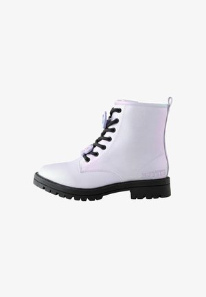Next, REGULAR FIT - LILO STITCH - Členkové šnurovacie čižmy - purple metallic
