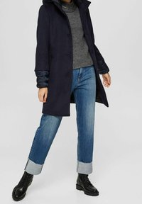 Esprit Collection Vinterkappa /-rock - mottled dark blue