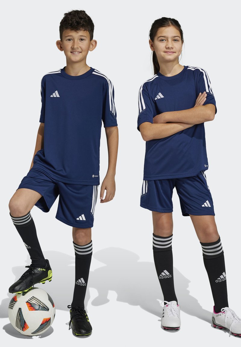 adidas Performance TIRO 23 CLUB - Pantalón corto de deporte - team navy blue/white