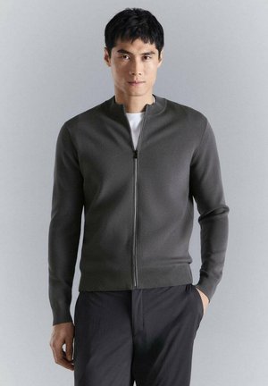 Chaqueta de punto - dark grey