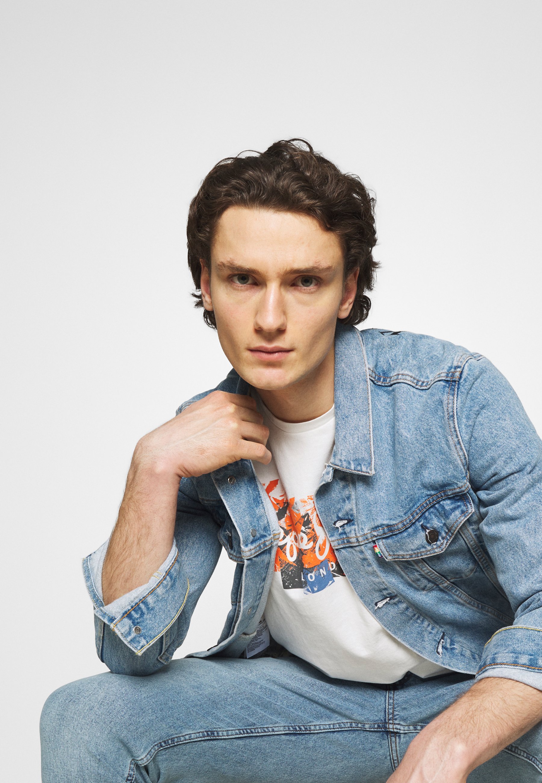 Pepe Jeans WILLIAM - Print T-shirt - white - Zalando.ie