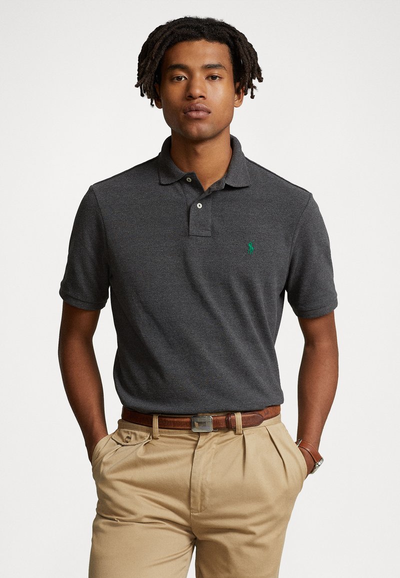 Polo Ralph Lauren CUSTOM SLIM FIT - Poloshirt - grey/grau - Zalando.de