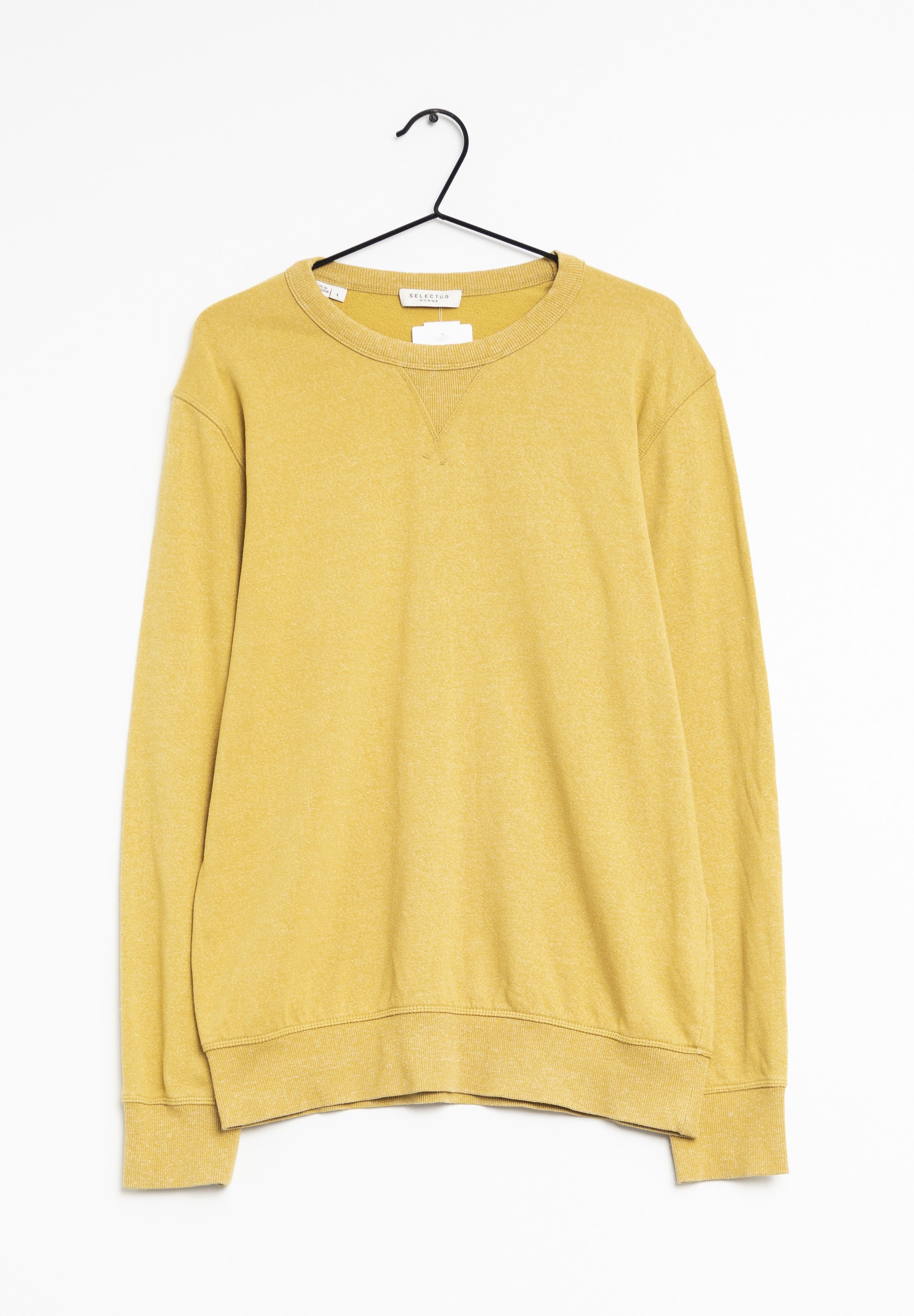 Selected Homme Sweatshirt yellow/gelb (Pre-owned)