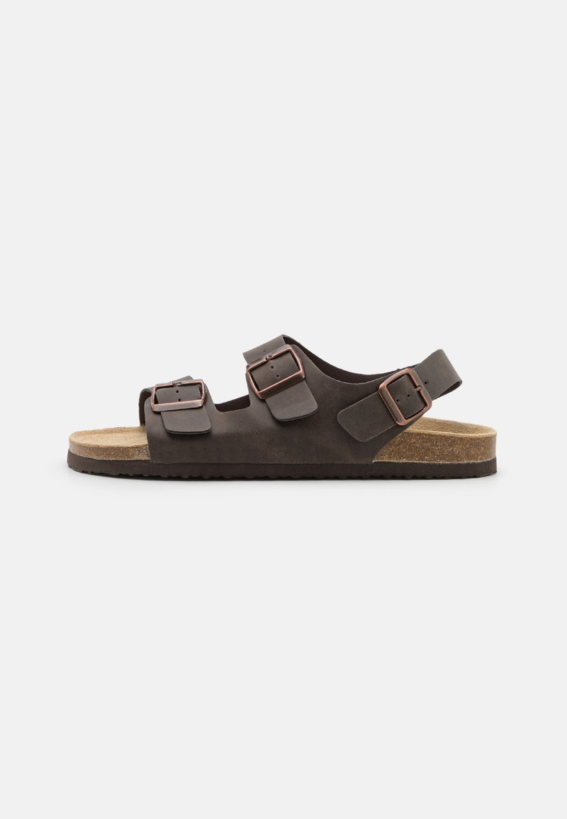 Pier One UNISEX - Σανδάλια - dark brown
