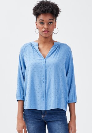 MIT 3/4 ÄRMELN - Camicetta - bleu clair