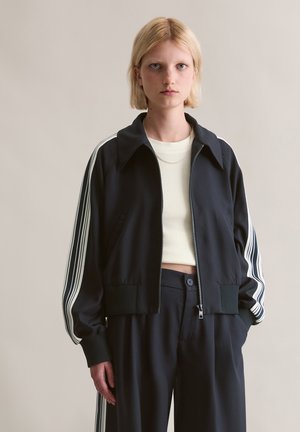 TWILL-BLOUSON CROPPED  - Veste de survêtement - blue depths