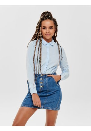 L/S  - Užsagstoma palaidinė - light blue