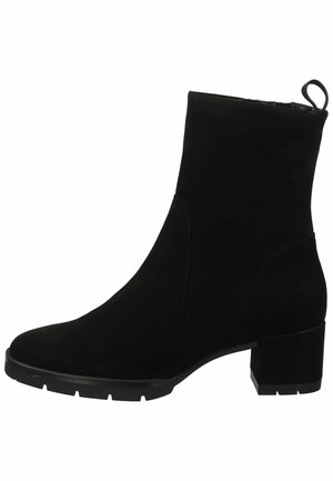 Botines con plataforma - schwarz