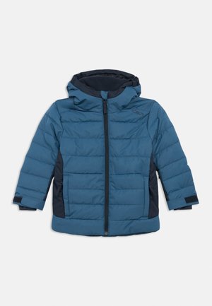 KID JACKET HOOD UNISEX - Snowboardkabát - bluestone