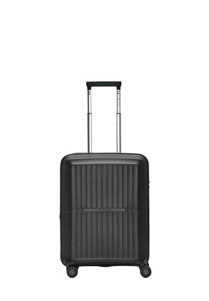 COLLECTION MIT DEHNFALTE - Valise à roulettes - black-metallic