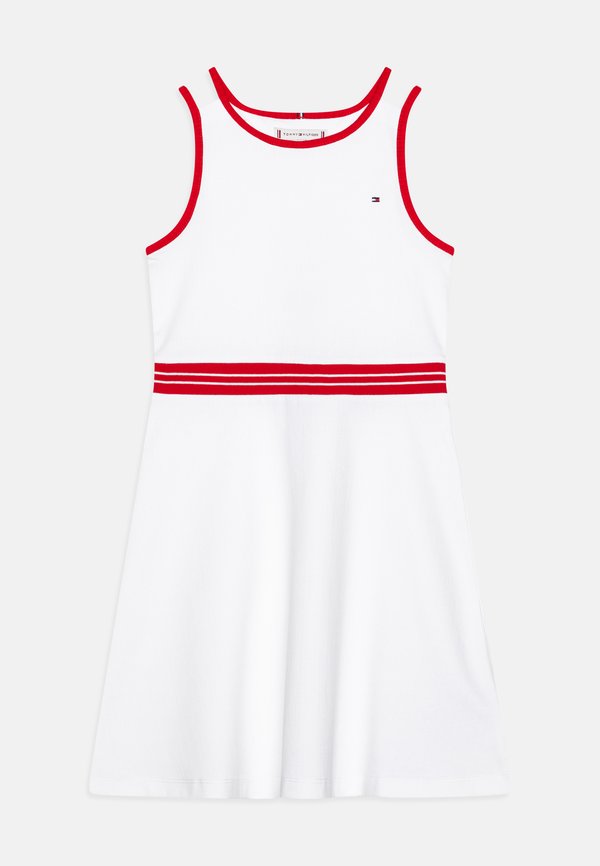 CONTRAST BINDING SKATER DRESS - Day dress2