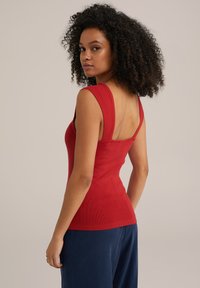 WE Fashion Top - bright red